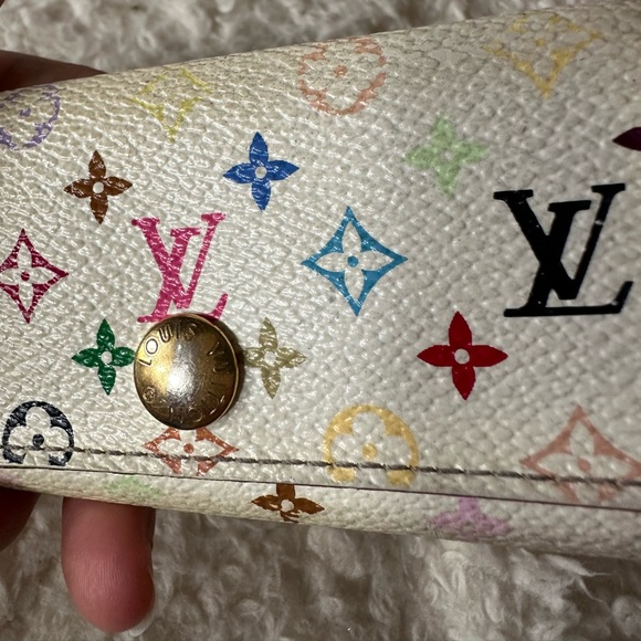 Louis Vuitton Multicolor Murakami Monogram 4 Key Holder - Picture 8 of 13